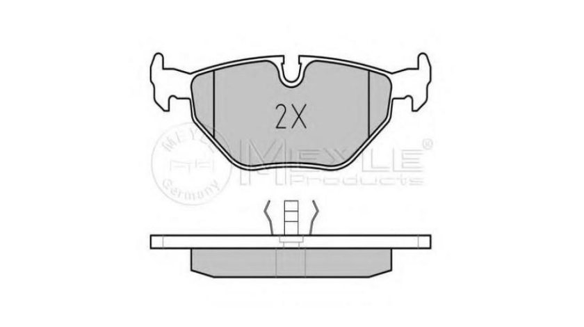 Set placute de frana BMW 3 Cabriolet (E36) 1993-1999 #2 0252099517