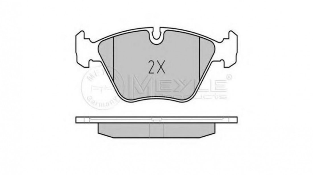 Set placute de frana BMW 5 (E39) 1995-2003 #2 0252167720PD