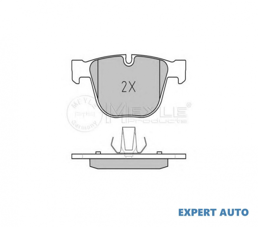 Set placute de frana BMW X6 (E71, E72) 2008-2016 #2 0252373017