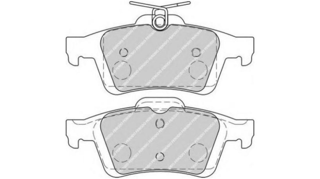 Set placute de frana Ford FOCUS II (DA_) 2004-2016 #3 0986494127