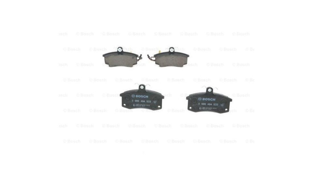 Set placute de frana Lada 111 1995-2016 #2 0986491700