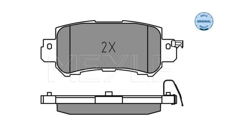 Set placute de frana Mazda CX-3 (2015->)[DK] #2 150700