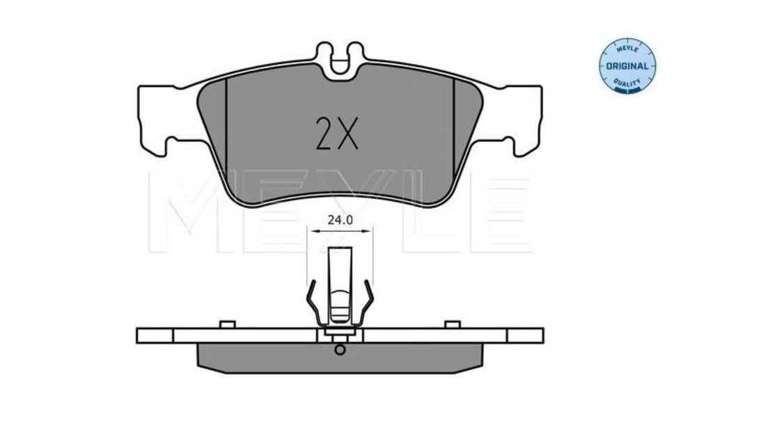 Set placute de frana Mercedes E-CLASS (W212) 2009-2016 #2 0004230230