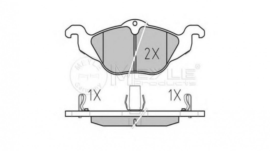 Set placute de frana Opel ASTRA G Cabriolet (F67) 2001-2005 #2 0252306317