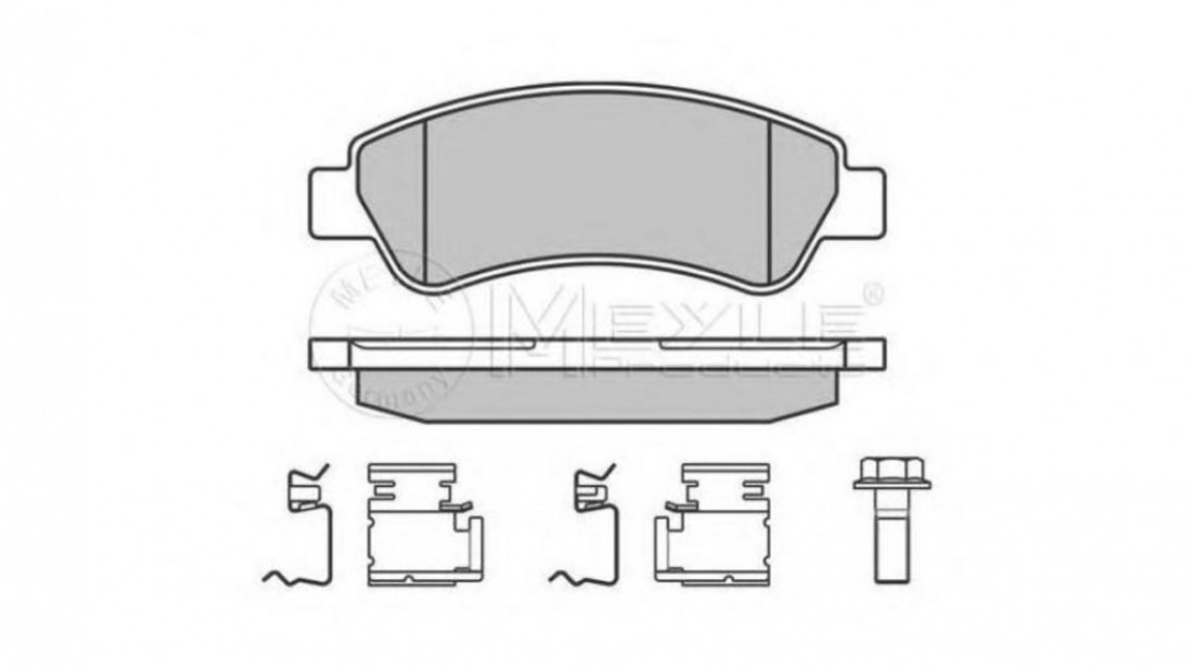 Set placute de frana Peugeot BOXER bus 2006-2016 #2 0252446519PD