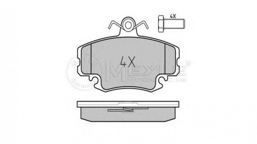 Set placute de frana Renault LOGAN I (LS_) 2004-2016 #2 014132