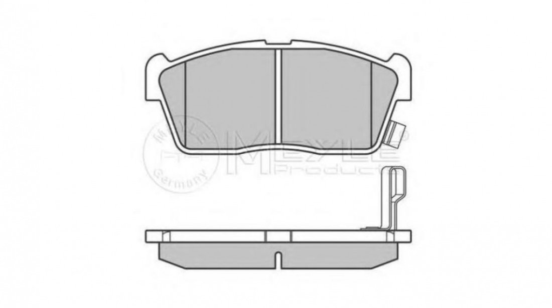 Set placute de frana Suzuki ALTO (HA25, HA35) 2009-2016 #2 0252350715