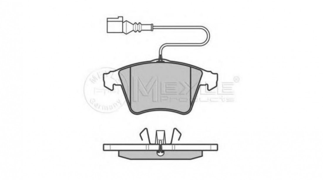 Set placute de frana Volkswagen VW TOUAREG (7P5) 2010-2016 #2 0252374919SW