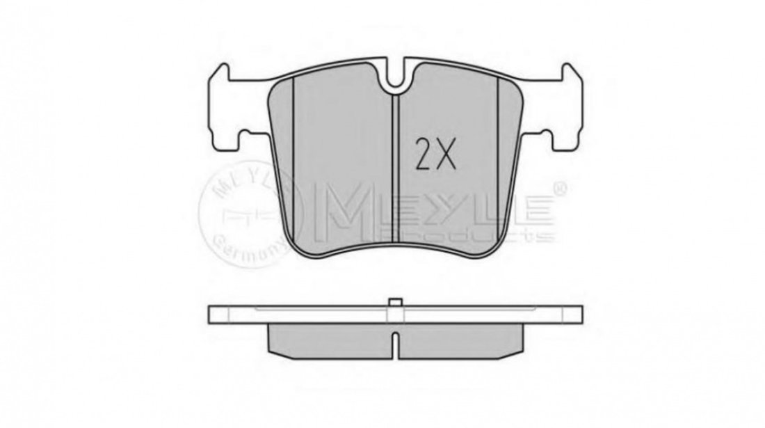 Set placute frana BMW 3 Touring (F31) 2011-2016 #2 0252519919