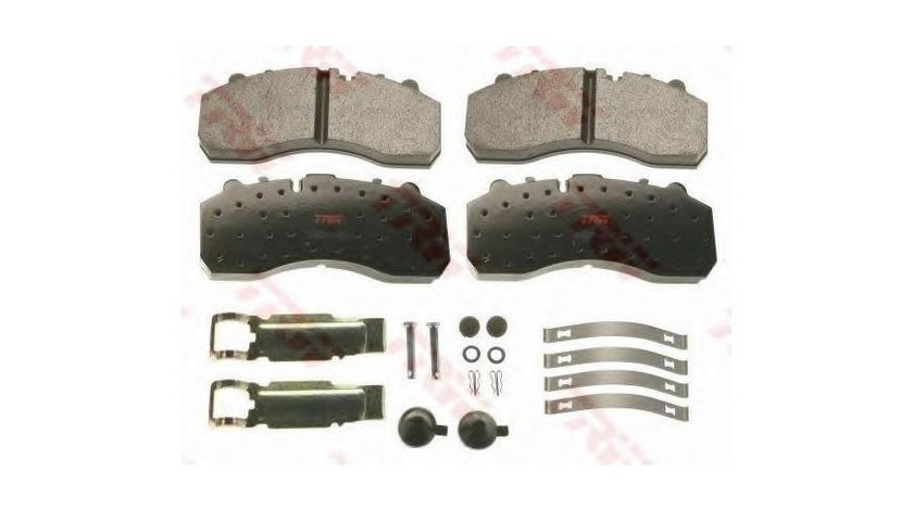 Set placute frana DAF LF 55 (2001->) #2 0024204920