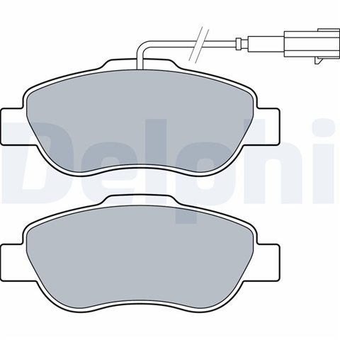 Set Placute Frana Delphi Ford LP3412