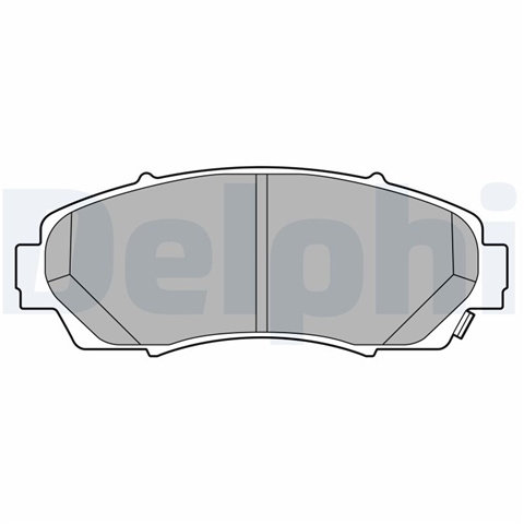 Set Placute Frana Delphi Honda LP3613