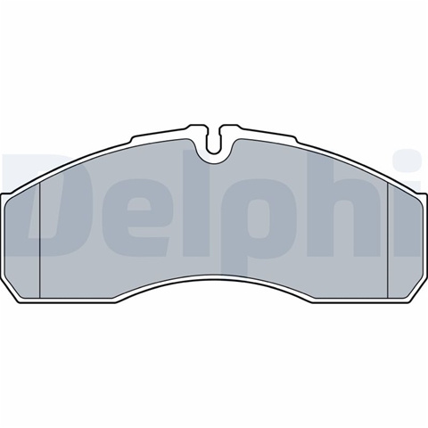 Set Placute Frana Delphi Iveco LP3541