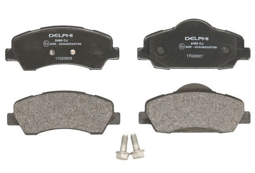 Set Placute Frana Fata Delphi Citroen C-Elysee 2012→ LP2485