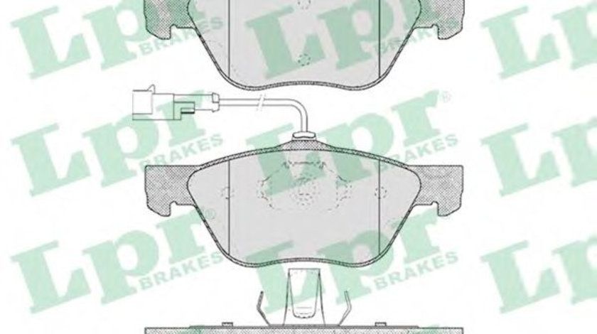 Set placute frana,frana disc ALFA ROMEO 145 (930) (1994 - 2001) LPR 05P614 piesa NOUA