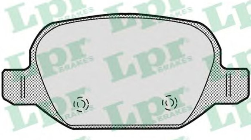 Set placute frana,frana disc ALFA ROMEO 147 (937) (2000 - 2010) LPR 05P871 piesa NOUA