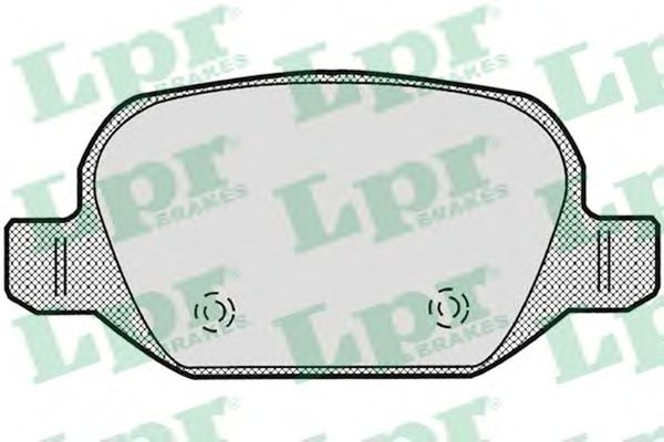 Set placute frana,frana disc ALFA ROMEO 156 Sportwagon (932) (2000 - 2006) LPR 05P871 piesa NOUA