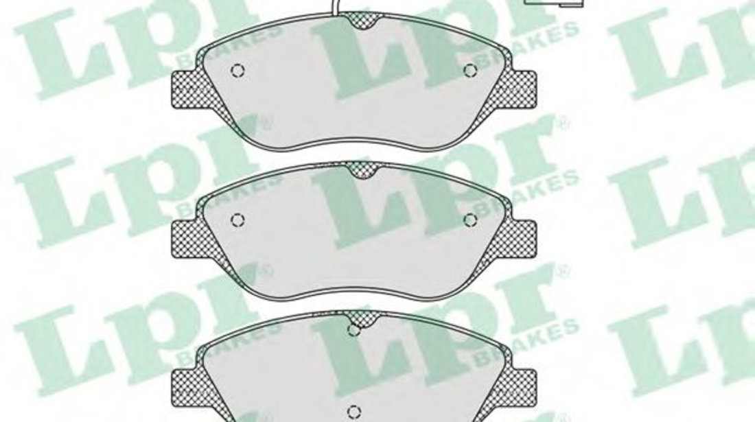 Set placute frana,frana disc ALFA ROMEO MITO (955) (2008 - 2016) LPR 05P765 piesa NOUA