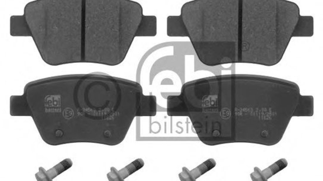 Set placute frana,frana disc AUDI A1 (8X1, 8XK, 8XF) (2010 - 2016) FEBI BILSTEIN 16797 piesa NOUA