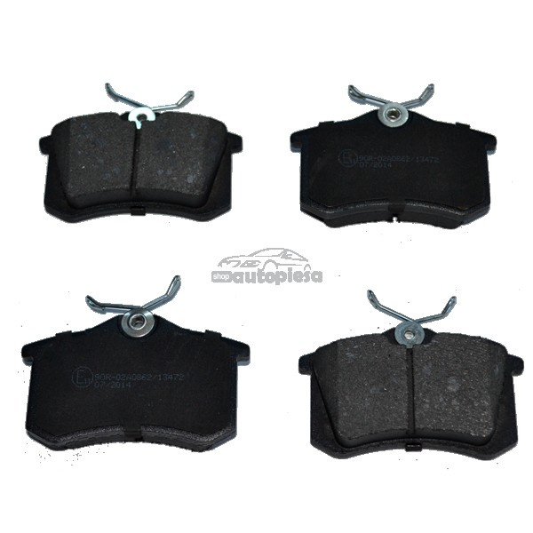 Set placute frana,frana disc AUDI A2 (8Z0) (2000 - 2005) PREMIERE FPF.129 piesa NOUA