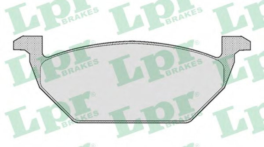 Set placute frana,frana disc AUDI A3 (8L1) (1996 - 2003) LPR 05P668 piesa NOUA