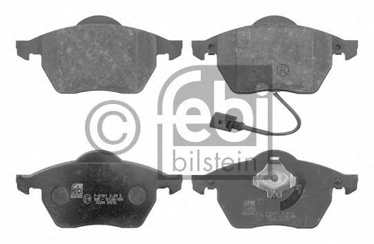 Set placute frana,frana disc AUDI A3 (8L1) (1996 - 2003) FEBI BILSTEIN 16334 piesa NOUA