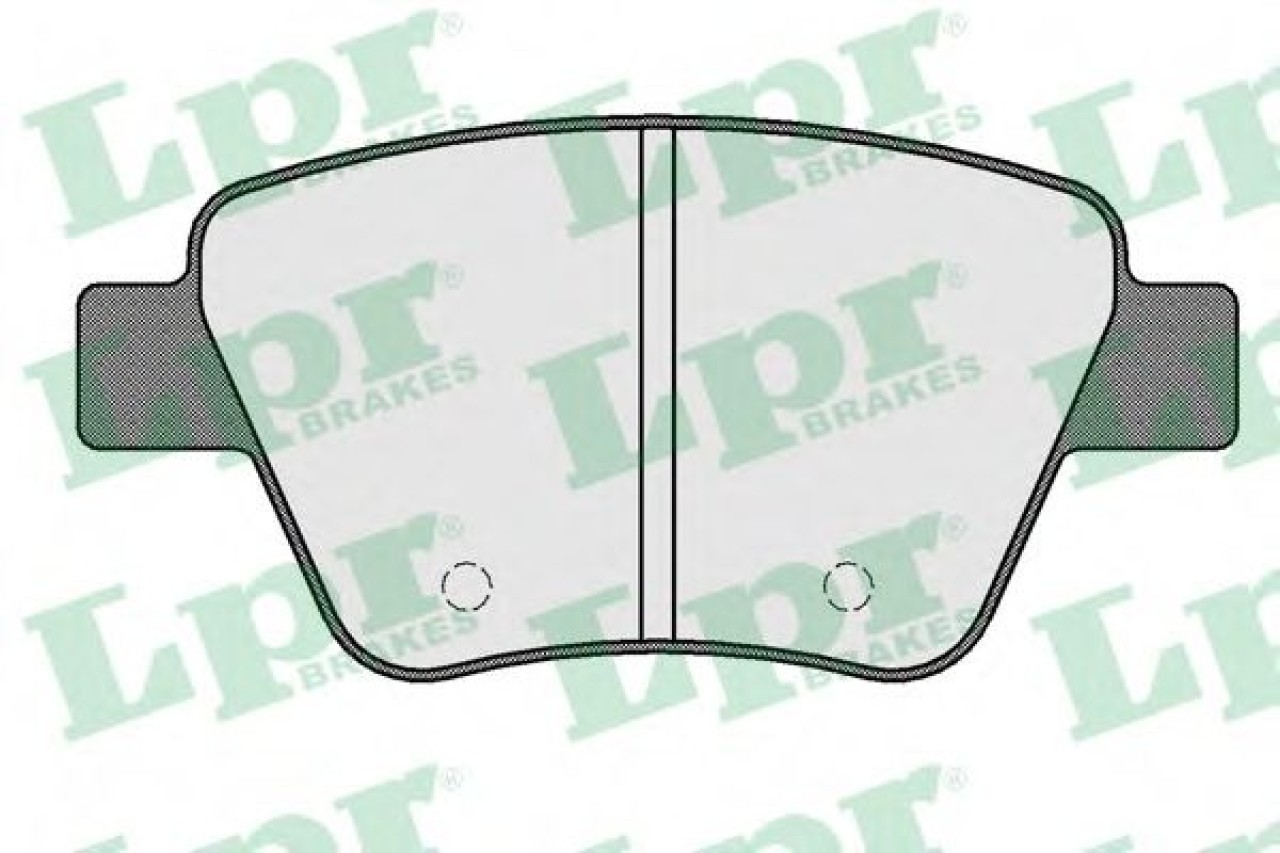 Set placute frana,frana disc AUDI A3 Cabriolet (8P7) (2008 - 2013) LPR 05P1608 piesa NOUA