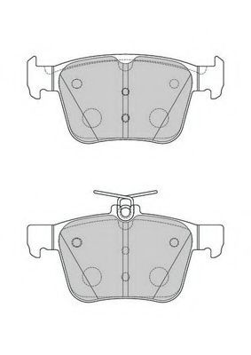 Set placute frana,frana disc AUDI A3 Limousine (8VS) (2013 - 2016) FERODO FDB4697 piesa NOUA