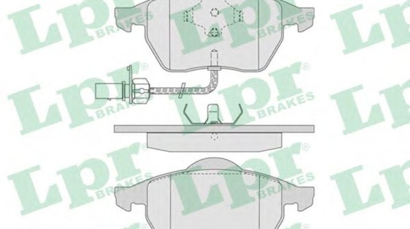 Set placute frana,frana disc AUDI A4 (8D2, B5) (1994 - 2001) LPR 05P790 piesa NOUA