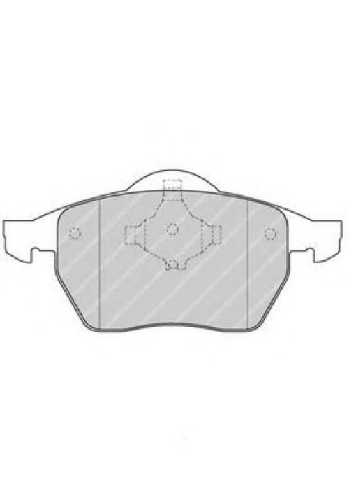 Set placute frana,frana disc AUDI A4 (8D2, B5) (1994 - 2001) FERODO FDB1167 piesa NOUA