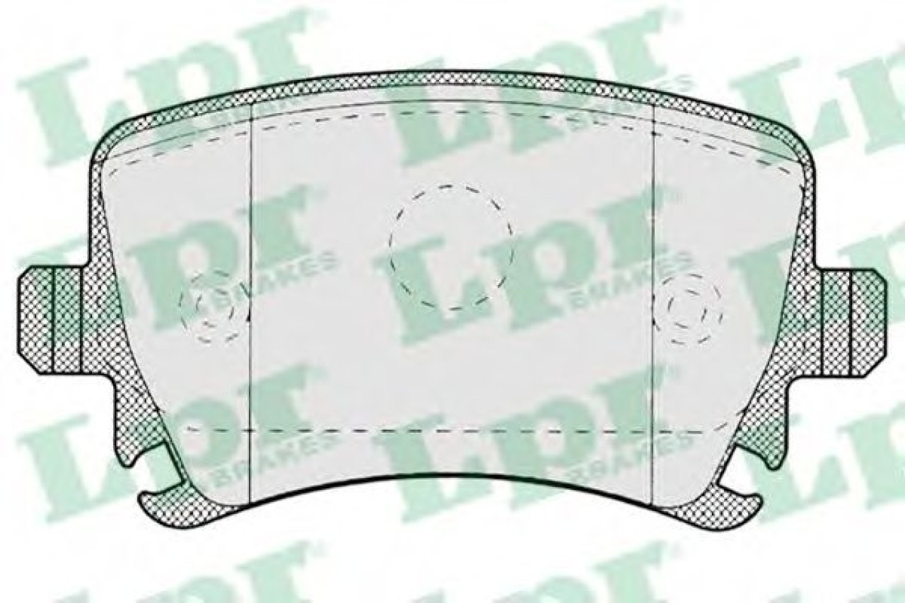 Set placute frana,frana disc AUDI A4 (8E2, B6) (2000 - 2004) LPR 05P1219 piesa NOUA