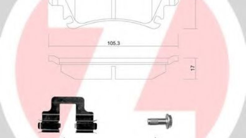 Set placute frana,frana disc AUDI A4 (8E2, B6) (2000 - 2004) ZIMMERMANN 23914.170.2 piesa NOUA