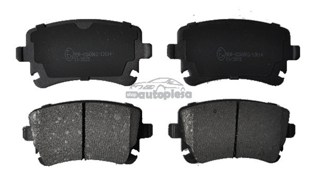 Set placute frana,frana disc AUDI A4 (8EC, B7) (2004 - 2008) PREMIERE FPF.253 piesa NOUA