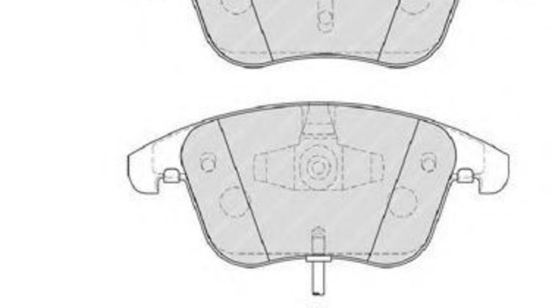 Set placute frana,frana disc AUDI A4 (8K2, B8) (2007 - 2015) FERODO FDB4045 piesa NOUA