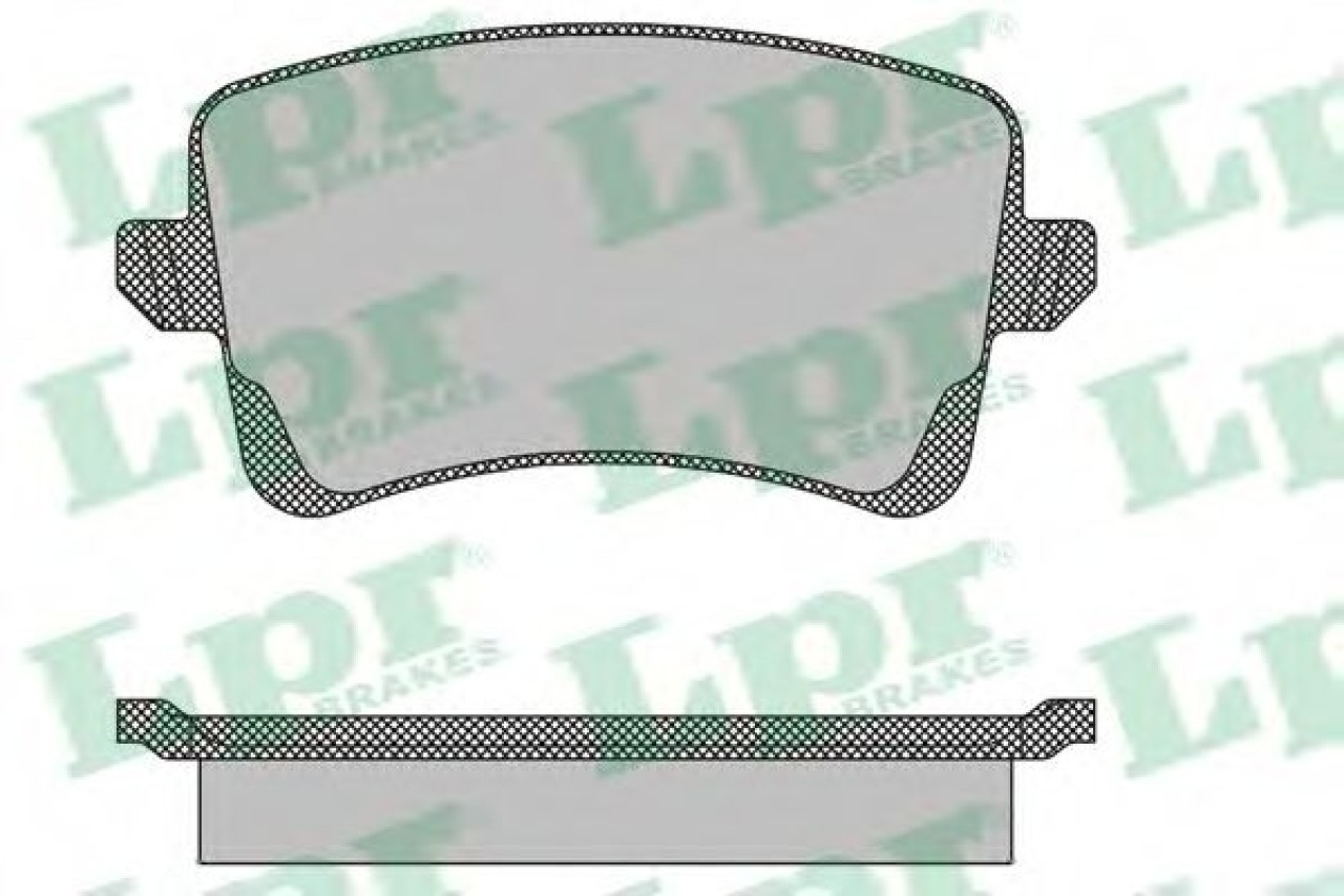 Set placute frana,frana disc AUDI A4 Allroad (8KH, B8) (2009 - 2016) LPR 05P1489 piesa NOUA