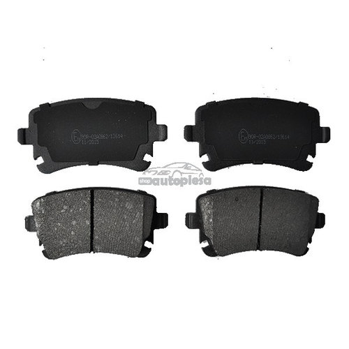 Set placute frana,frana disc AUDI A4 Avant (8ED, B7) (2004 - 2008) PREMIERE FPF.253 piesa NOUA