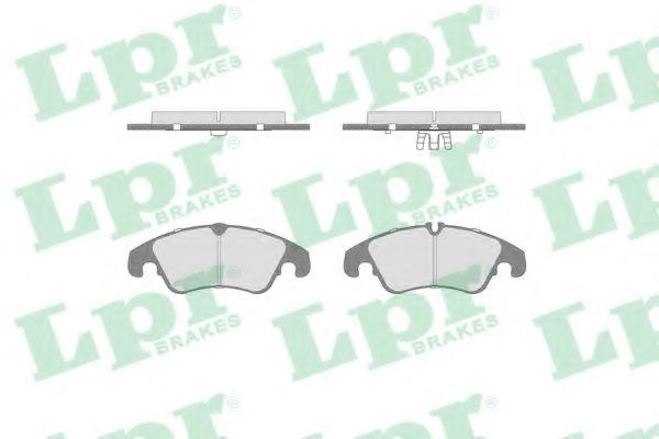 Set placute frana,frana disc AUDI A5 (8T3) (2007 - 2016) LPR 05P1420 piesa NOUA