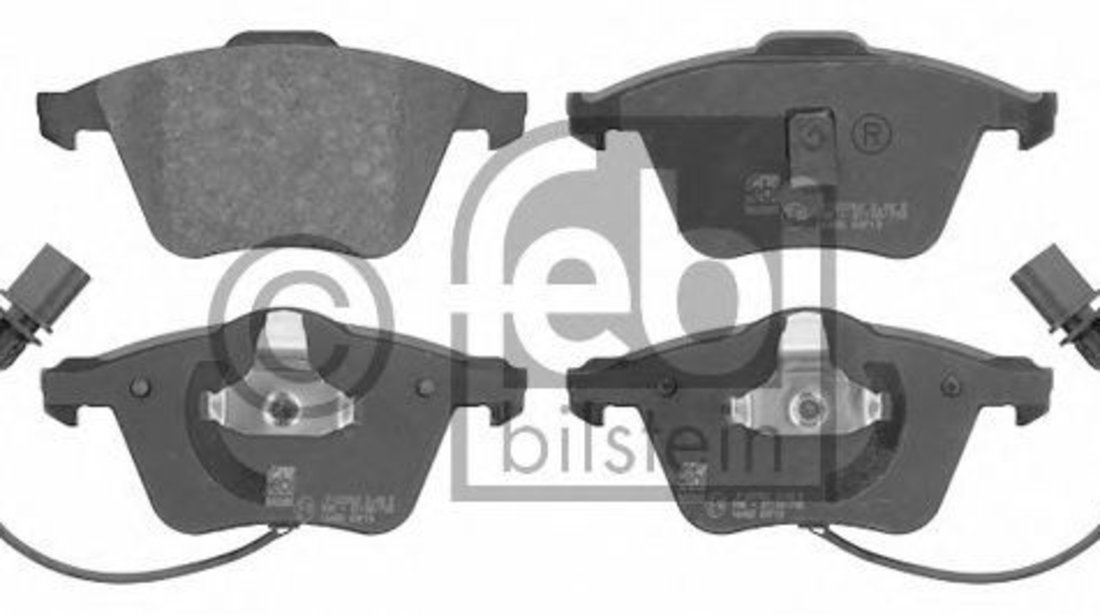 Set placute frana,frana disc AUDI A6 (4B2, C5) (1997 - 2005) FEBI BILSTEIN 16455 piesa NOUA