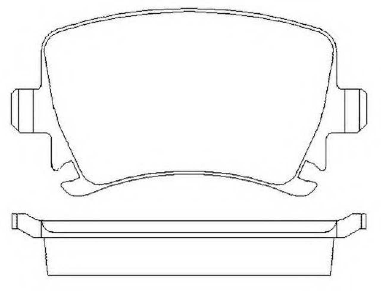 Set placute frana,frana disc AUDI A6 (4F2, C6) (2004 - 2011) JURID 573158JC piesa NOUA