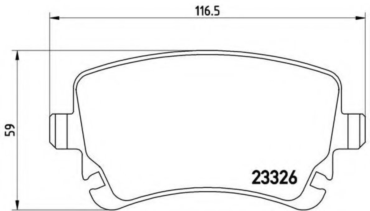 Set placute frana,frana disc AUDI A6 Avant (4B5, C5) (1997 - 2005) BREMBO P 85 076 piesa NOUA