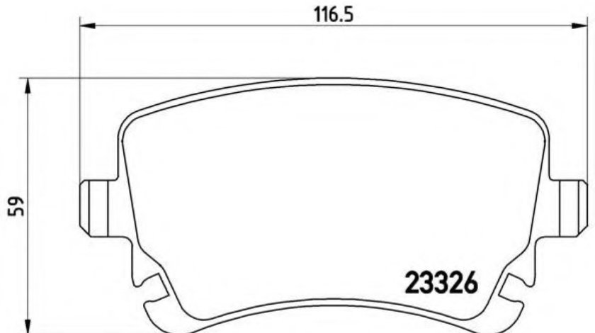 Set placute frana,frana disc AUDI A6 Avant (4F5, C6) (2005 - 2011) BREMBO P 85 076 piesa NOUA