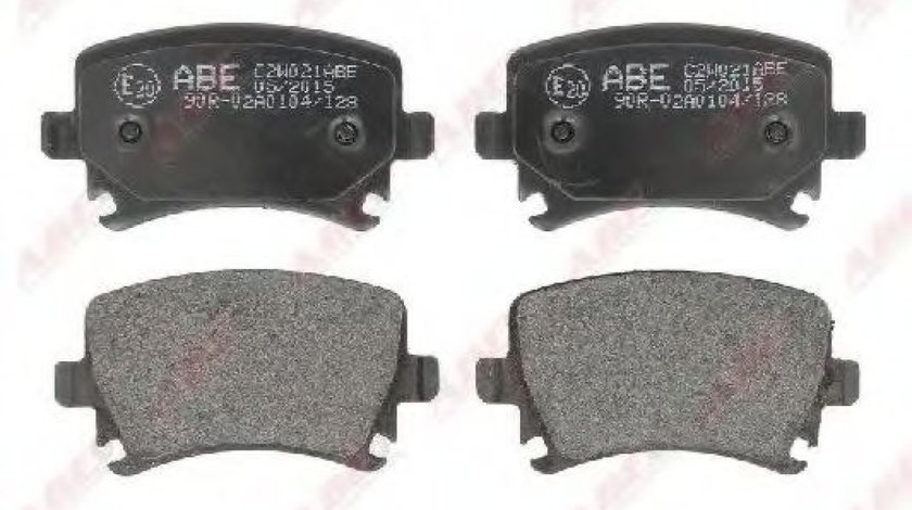 Set placute frana,frana disc AUDI A6 Avant (4F5, C6) (2005 - 2011) ABE C2W021ABE piesa NOUA