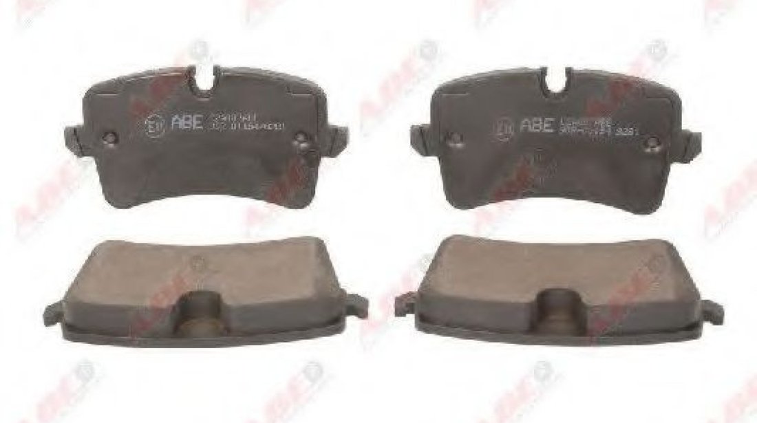 Set placute frana,frana disc AUDI A6 Avant (4G5, C7, 4GD) (2011 - 2016) ABE C2A007ABE piesa NOUA