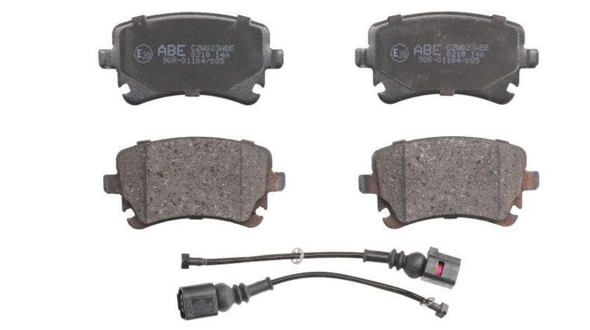 Set placute frana,frana disc AUDI A8 (4E) (2002 - 2010) ABE C2W023ABE piesa NOUA