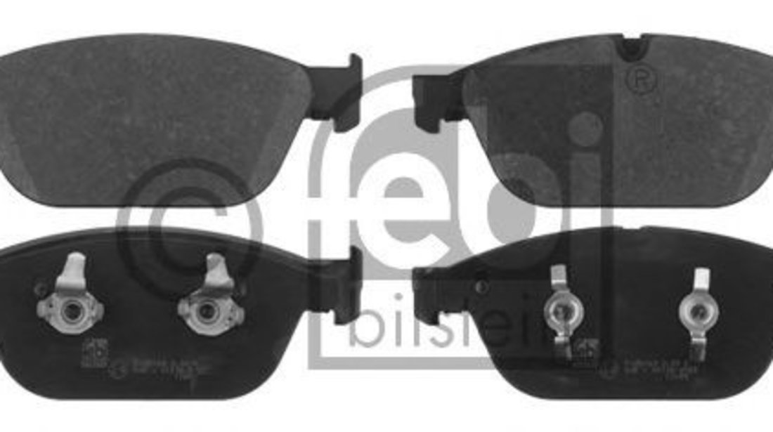 Set placute frana,frana disc AUDI Q5 (8R) (2008 - 2016) FEBI BILSTEIN 16822 piesa NOUA