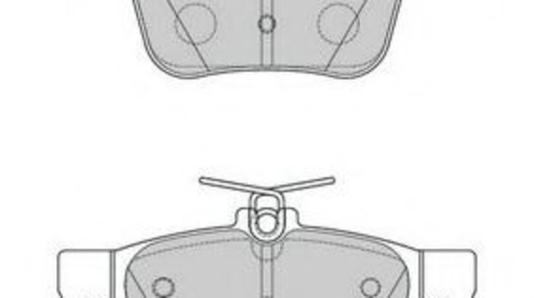 Set placute frana,frana disc AUDI TT Roadster (FV9) (2014 - 2016) JURID 573415J piesa NOUA