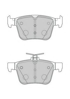 Set placute frana,frana disc AUDI TT Roadster (FV9) (2014 - 2016) JURID 573415J piesa NOUA