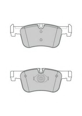 Set placute frana,frana disc BMW Seria 2 Cupe (F22, F87) (2013 - 2016) FERODO FDB4489 piesa NOUA