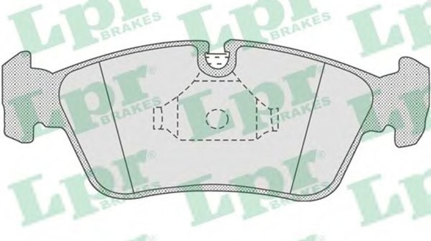 Set placute frana,frana disc BMW Seria 3 Compact (E46) (2001 - 2005) LPR 05P757 piesa NOUA