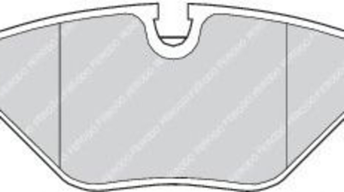 Set placute frana,frana disc BMW Seria 3 Cupe (E36) (1992 - 1999) FERODO FDB578 piesa NOUA